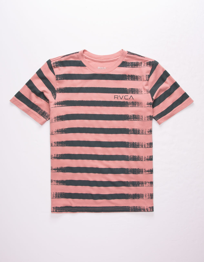 RVCA Copy Stripe Boys T-Shirt image number 0