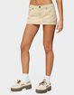 EDIKTED Camelia Denim Mini Skort image number 2