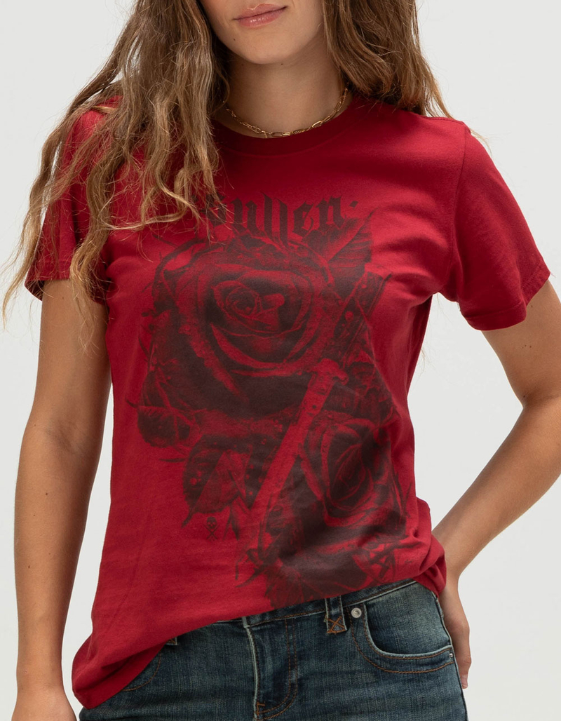 SULLEN Octavio Leo Womens Baby Tee image number 3