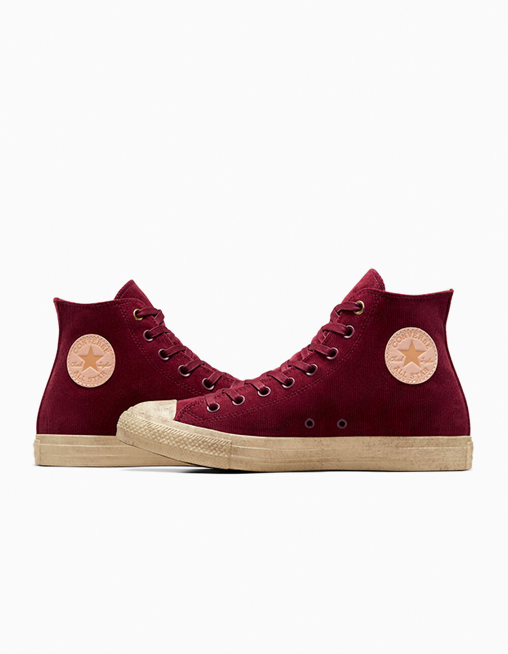 CONVERSE x Wonka Chuck Taylor All Star High Top Shoes - BURGUNDY