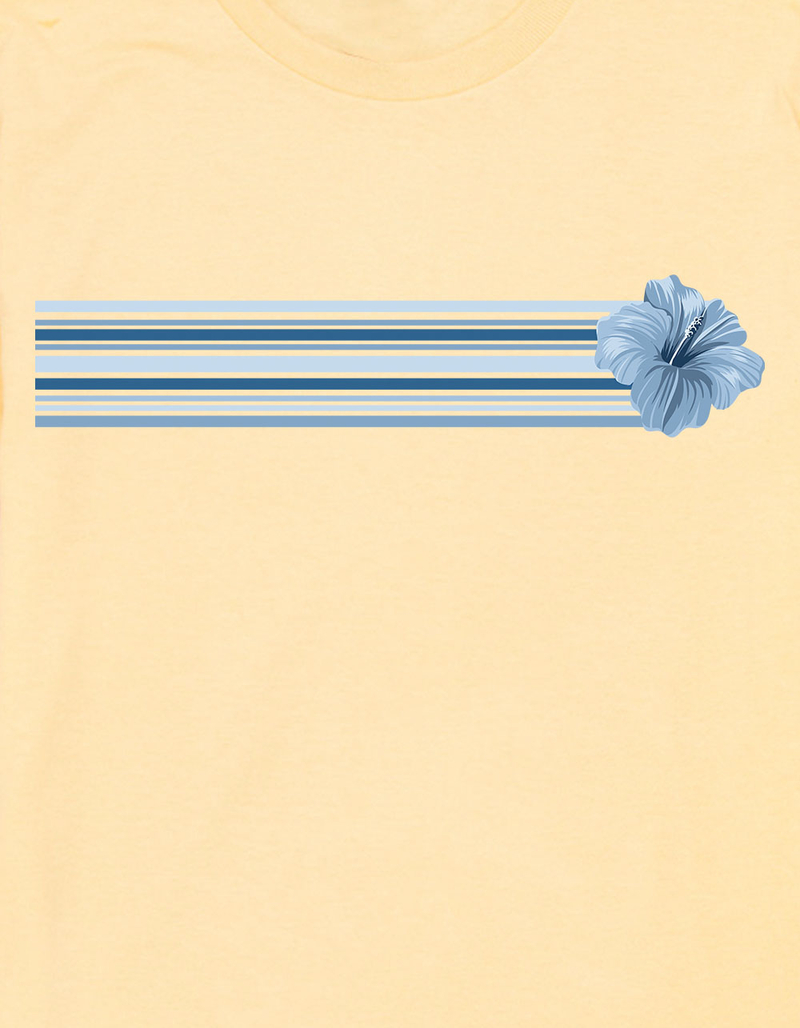 HIBISCUS Stripes Unisex Kids Tee image number 1