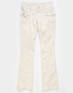 FULL TILT Girls Twill Low Rise Seam Flare Pants image number 2