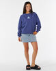 RIP CURL Luxe Surf Raglan Relaxed Womens Crewneck Sweatshirt image number 3