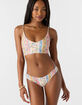 O'NEILL Rio Floral Blue Lagoon Reversible Full Bikini Bottoms image number 1