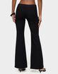 EDIKTED Alyce Crossover Flared Pants image number 3