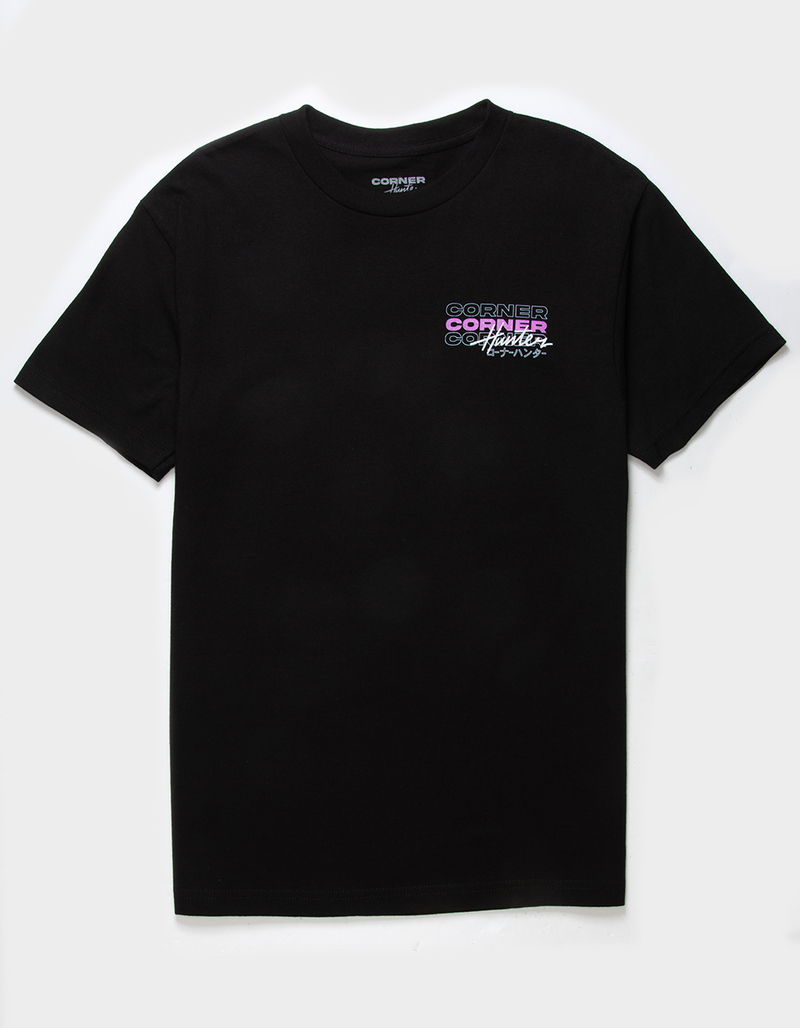 CORNER HUNTER Neon Street Mens Tee image number 1