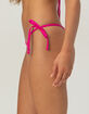 ED HARDY Cheeky Tie Side Bikini Bottoms image number 3