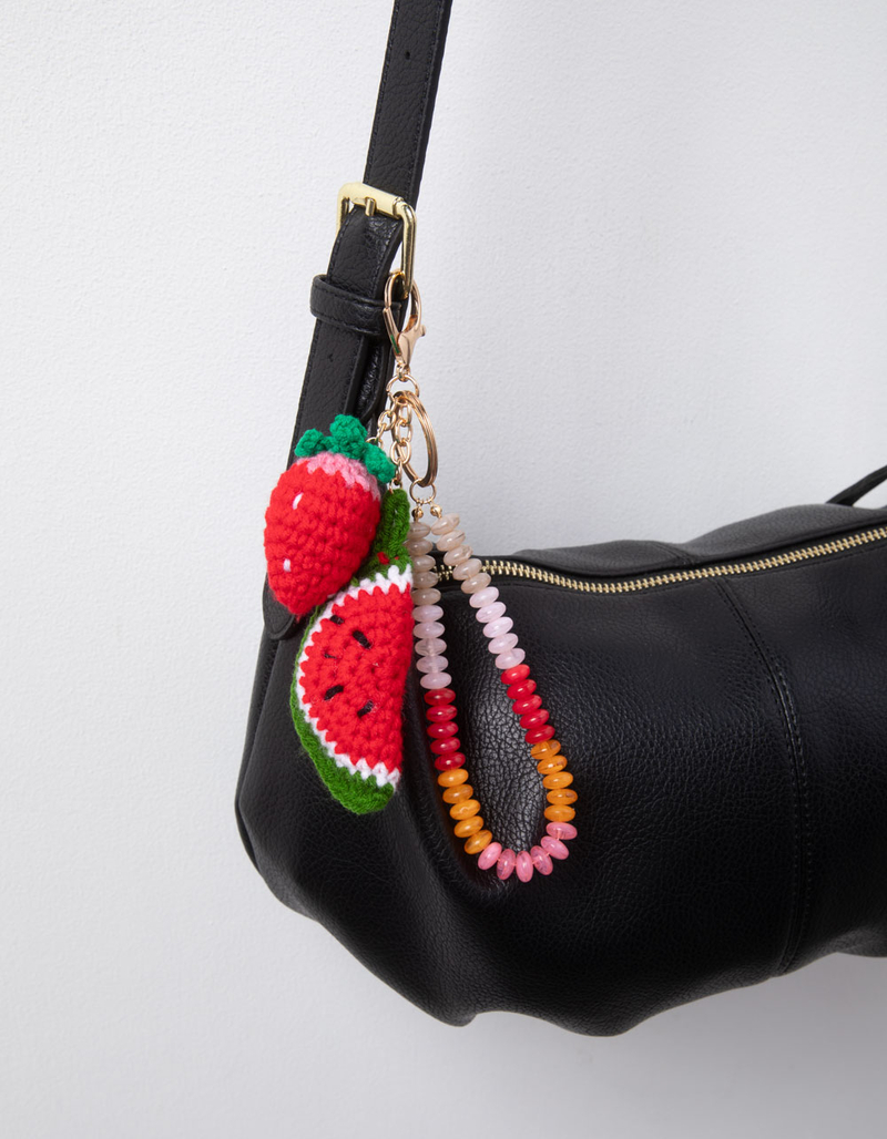 FULL TILT Watermelon Strawberry Bag Charm image number 1