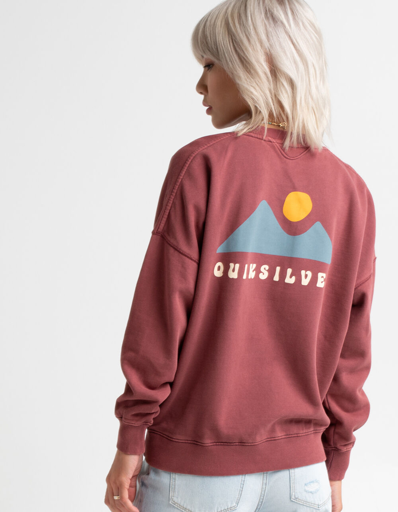 QUIKSILVER Oversized Crew Neck Womens Sweatshirt image number 0