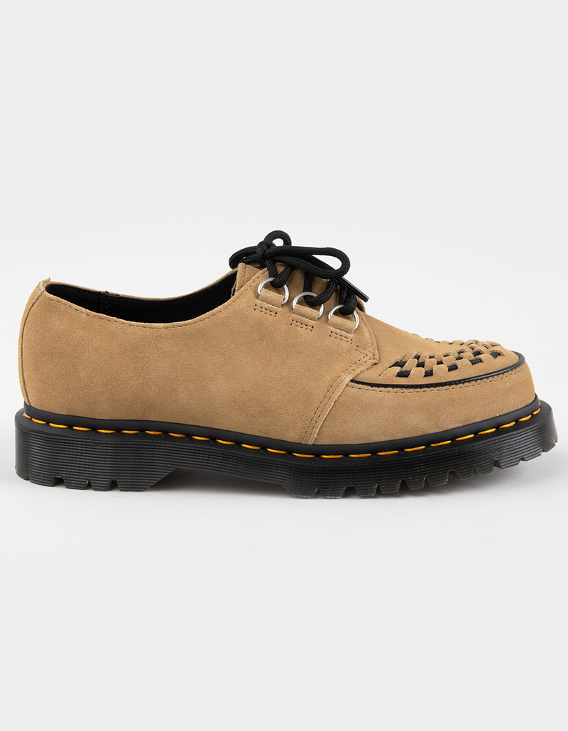 DR. MARTENS Ramsey Creeper Shoes - SAND/BLACK