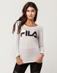 FILA Logo Womens Tee image number 1