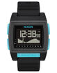 NIXON Base Tide Pro Black & Blue Watch image number 1