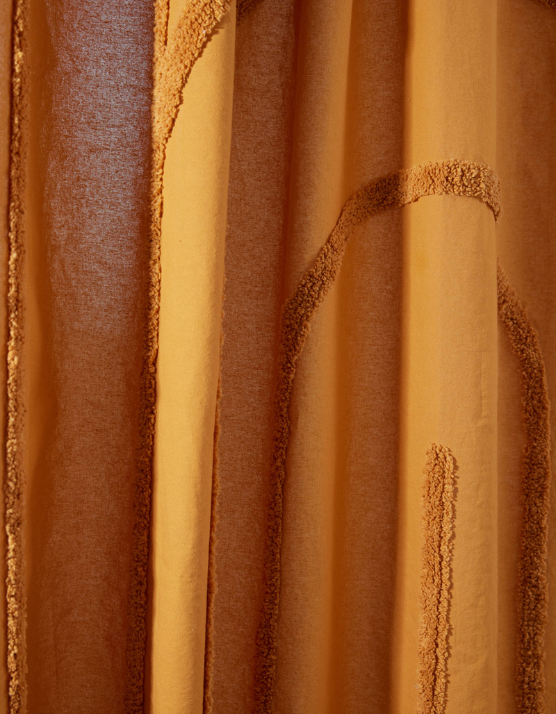 Tufted Arches Shower Curtain image number 1