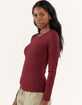 FULL TILT Essentials Womens Layering Tee image number 2