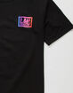 LOSER MACHINE Psyched Mens Black T-Shirt image number 4