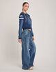 PLAYBOY Varsity Stripe Zip-Up Womens Hoodie image number 2