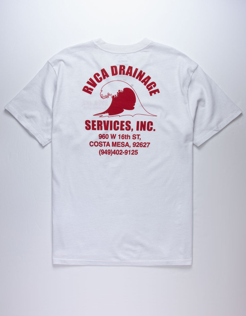 RVCA Drainage Services Mens T-Shirt image number 0
