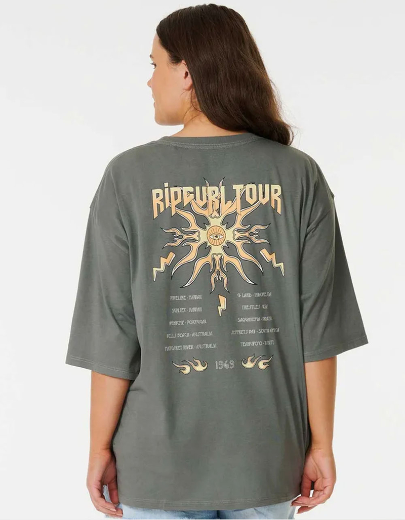 RIP CURL Tour Heritage Womens Oversized Tee image number 6