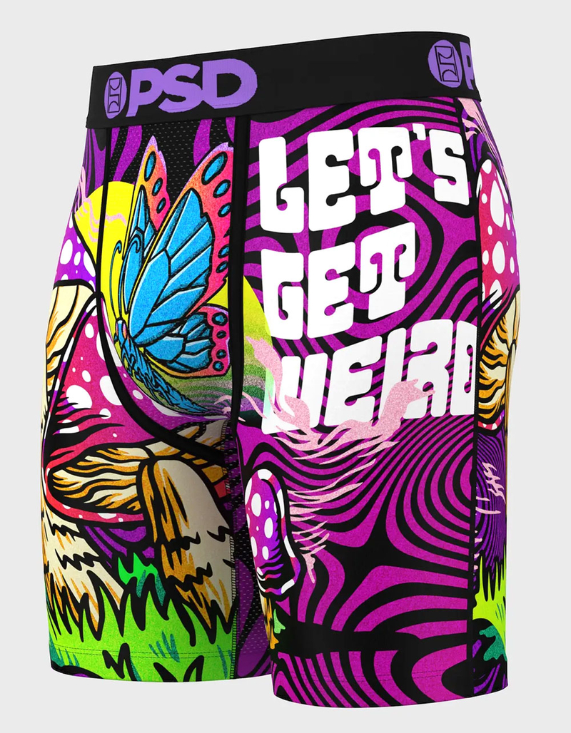 PSD Get Weird Mens Boxer Briefs image number 1