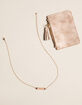 WEST OF MELROSE Pink Wallet & Necklace Gift Set image number 3
