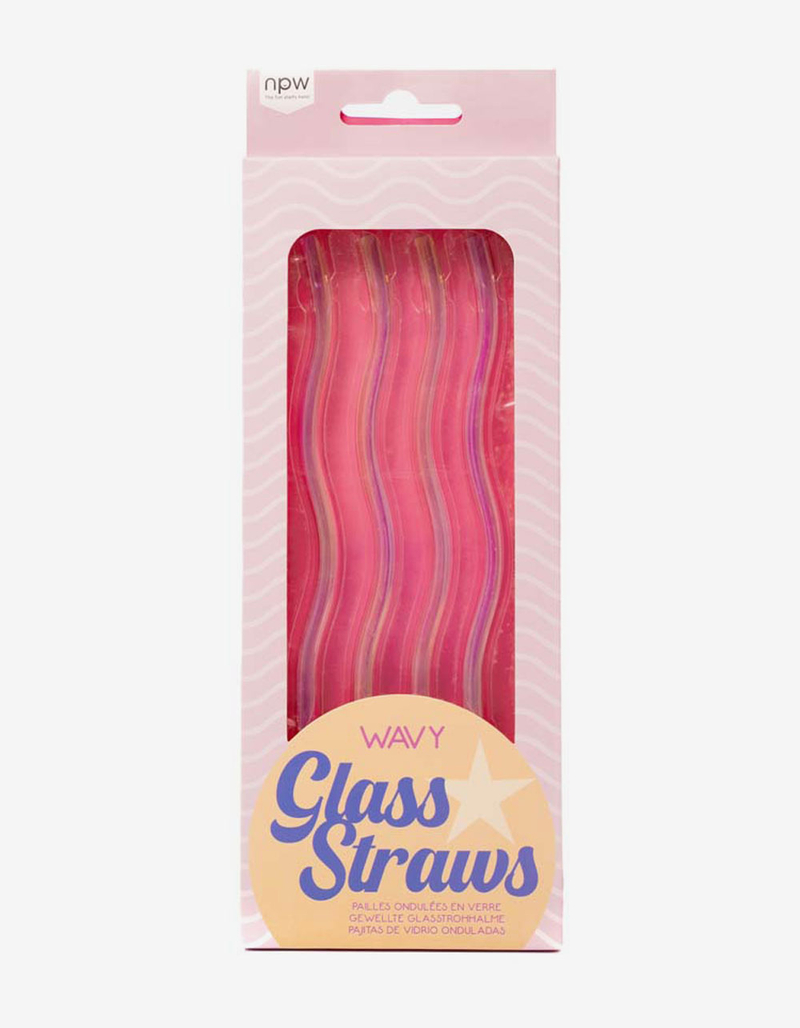Wavy Glass Straws image number 1