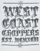 WEST COAST CHOPPERS Est MCMXCII Mens Boxy Tee image number 5