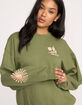 BILLABONG Sun Wave Livin Kendal Womens Crewneck Sweatshirt image number 3