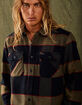 BRIXTON Bowery Mens Flannel Shirt image number 1