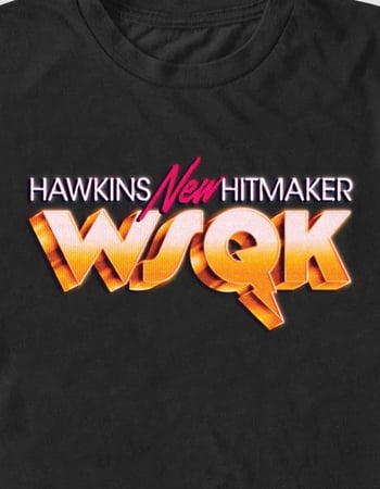 STRANGER THINGS Hawkins Hitmaker Retro Unisex Tee Alternative Image