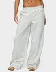 EDIKTED Jacie Wide Leg Sweatpants image number 2