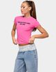 EDIKTED Forever That Girl Tee image number 2