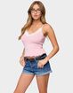 EDIKTED Gabrietta Lacey Tank Top image number 2