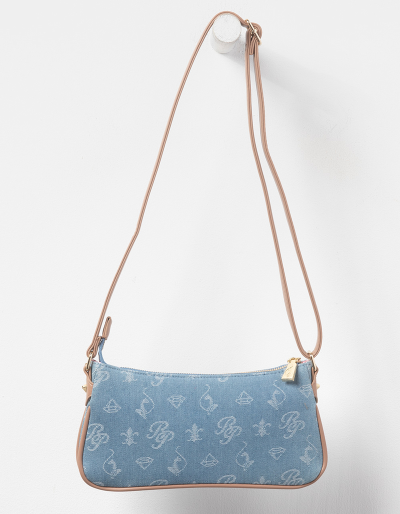 BABY PHAT Saddiey Double Gusset Crossbody Bag image number 8