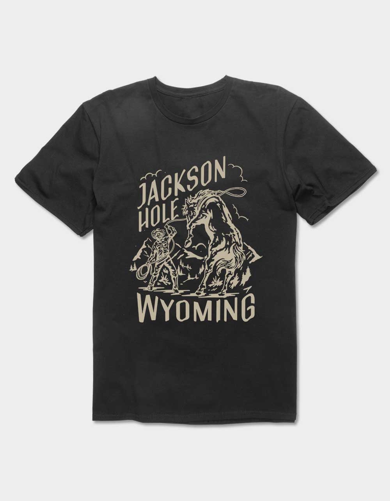 WYOMING Jackson Hole Lasso Unisex Tee image number 0