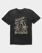 WYOMING Jackson Hole Lasso Unisex Tee image number 1
