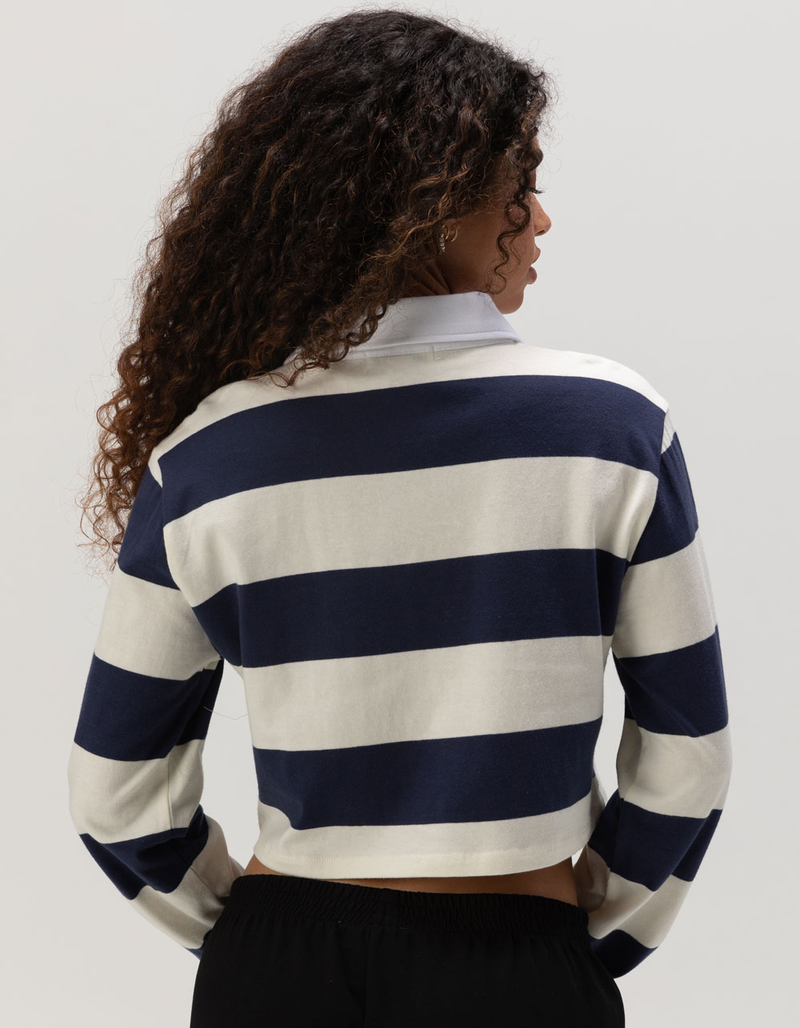 RSQ Womens 04 Long Sleeve Polo image number 3