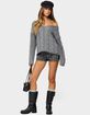 EDIKTED Inga Oversized Cable Knit Sweater image number 5