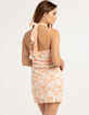 LE LIS Floral Halter Neck Womens Dress image number 3