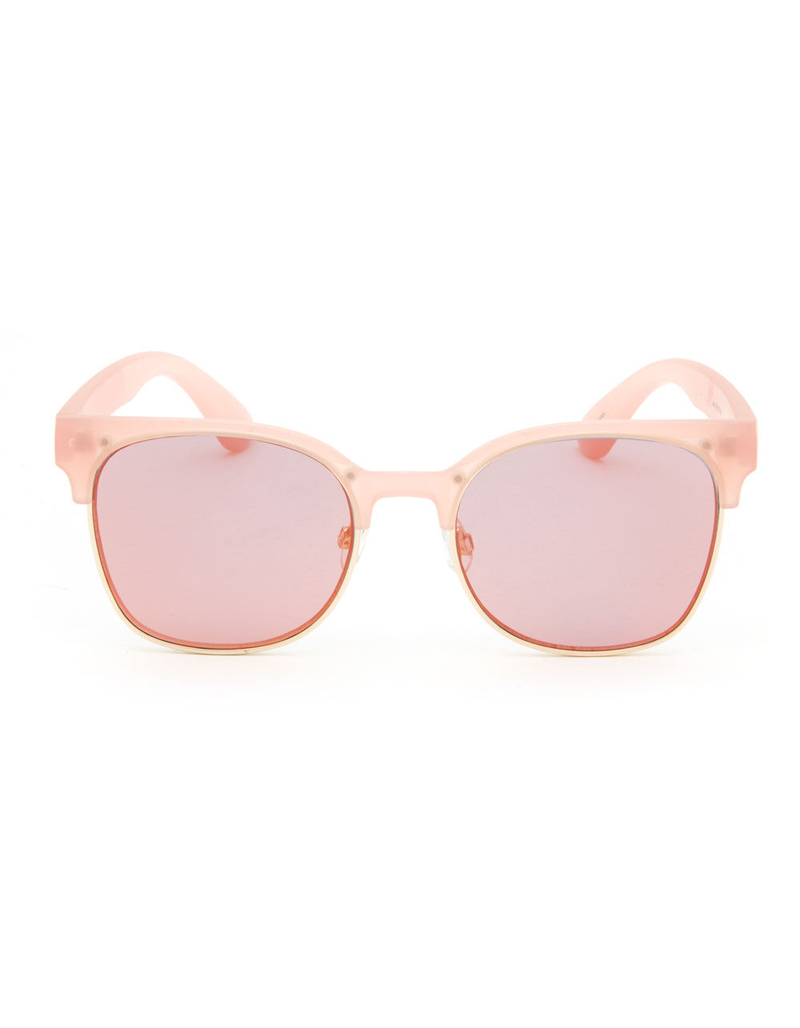 FULL TILT Half Rim Rose Sunglasses image number 1