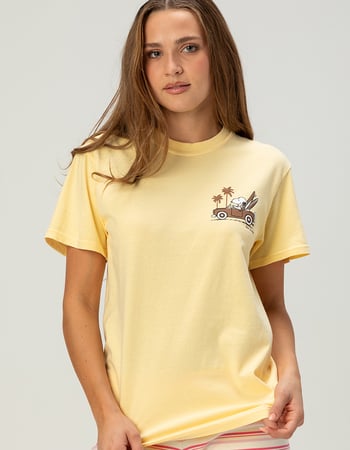 RIOT SOCIETY x Peanuts Gone Surfing Womens Tee Alternative Image
