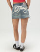 ED HARDY Tiger Womens Denim Mini Skirt image number 5