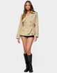 EDIKTED Tobie Raglan Trench Jacket image number 4