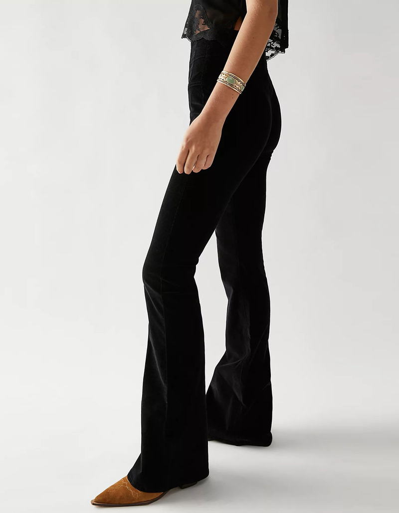 FREE PEOPLE Jayde Cord Womens Flare Jeans image number 1