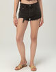 LEVI'S 501&reg; Original Fit Womens Micro Shorts - Lunar Black image number 2