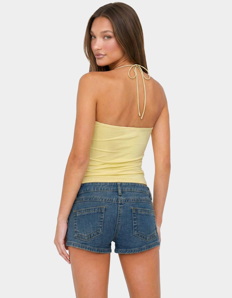 EDIKTED Itzel Ring Gathered Halter Top image number 2
