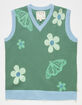 VSTR Mens Floral Sweater Vest image number 2