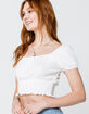 O'NEILL Daria Womens Ivory Top image number 2