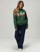 RSQ x Peanuts Christmas Tree Womens Crewneck Sweatshirt image number 2