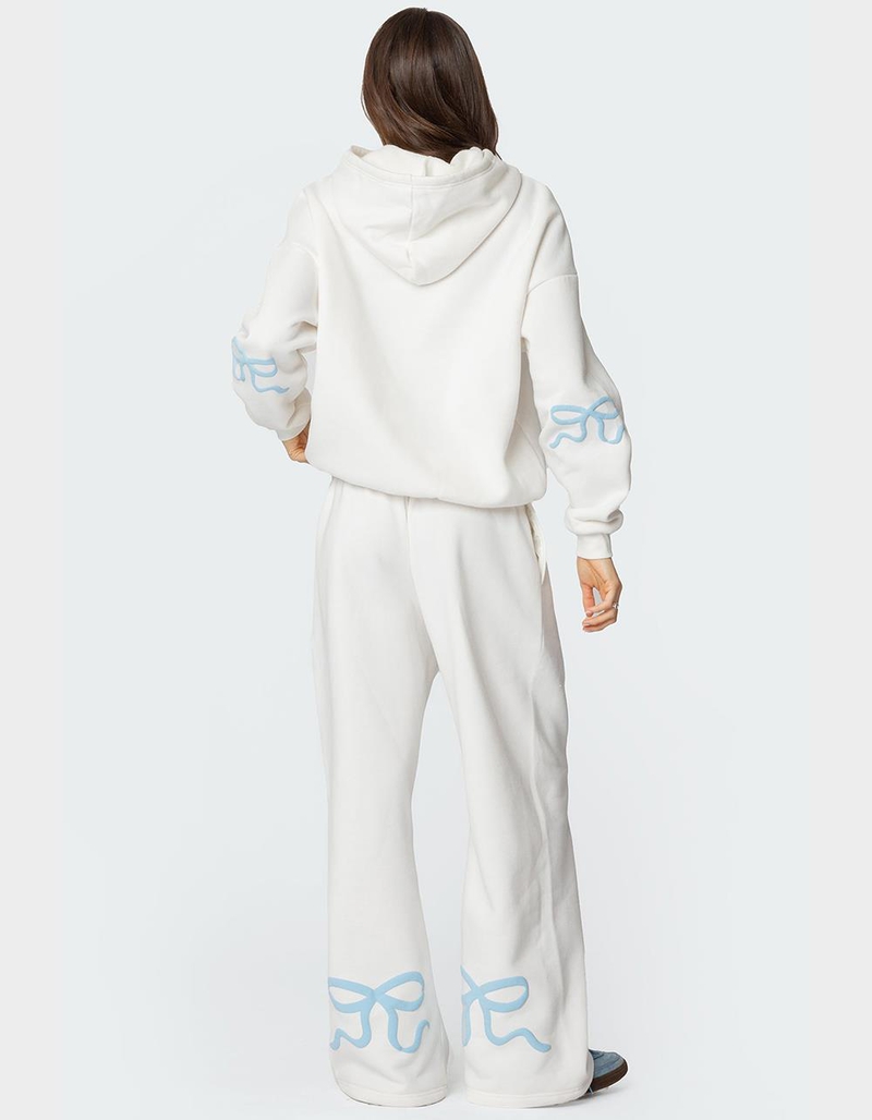 EDIKTED Bonney Bow Detail Sweatpants image number 1
