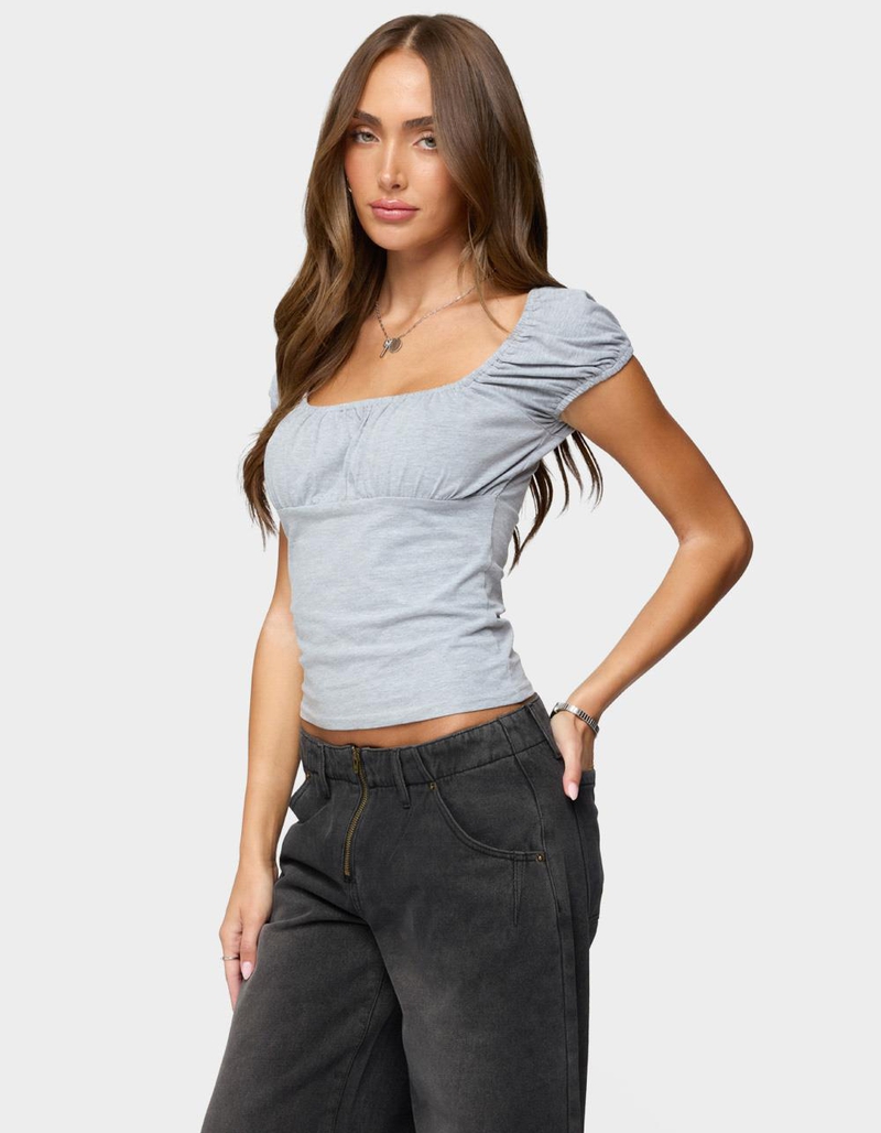 EDIKTED Oleana Gathered Bust Top image number 1